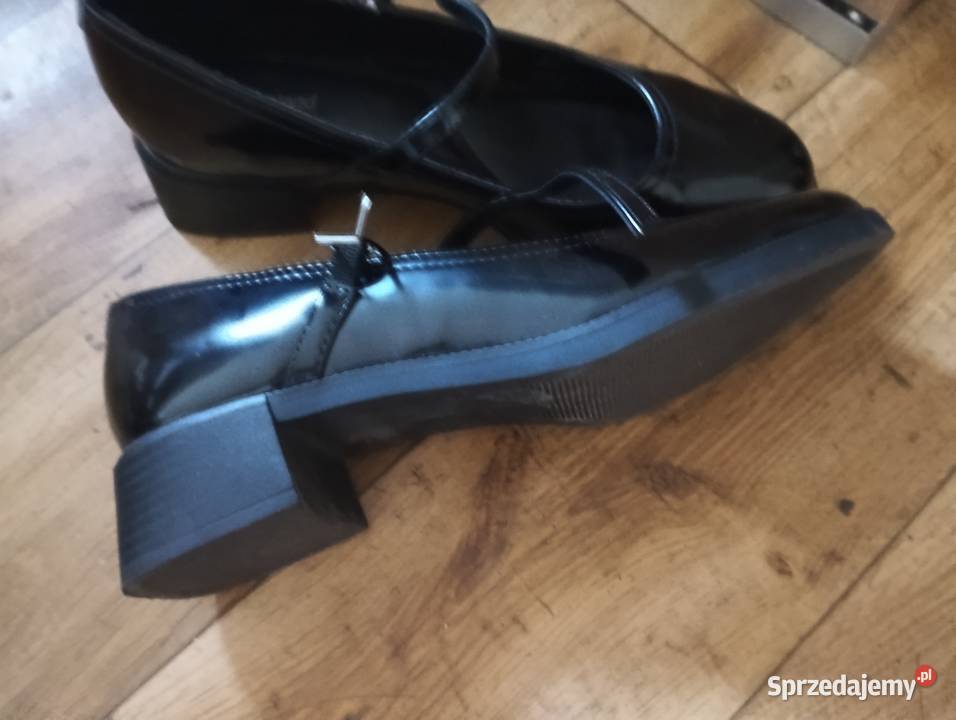Buty lakierki graceland Deichmann lekki obcas 25cm Wrocław sprzedam