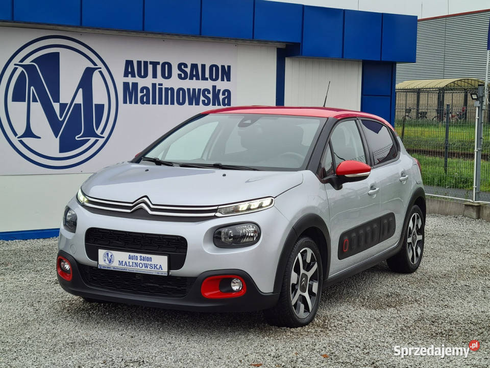 Citroen C3 Navi PDC Kamera Led Klimatronik światła do jazdy dziennej Wągrowiec
