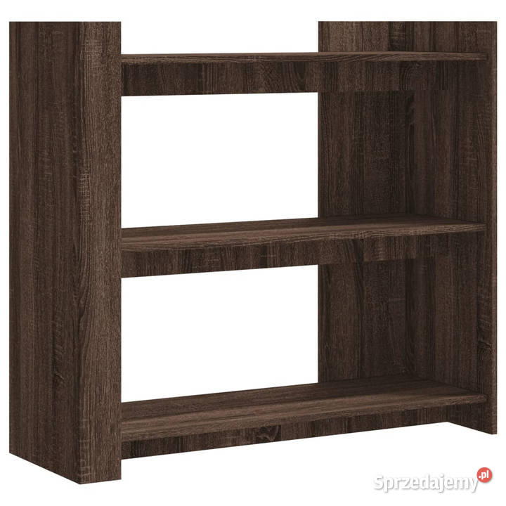 Stolik konsolowy brązowy dąb 100x35x90 WM848478 Warszawa sprzedam
