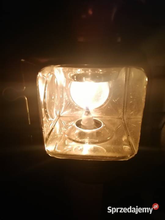 Stara lampa kolejowa na naftę Vintage Kraków