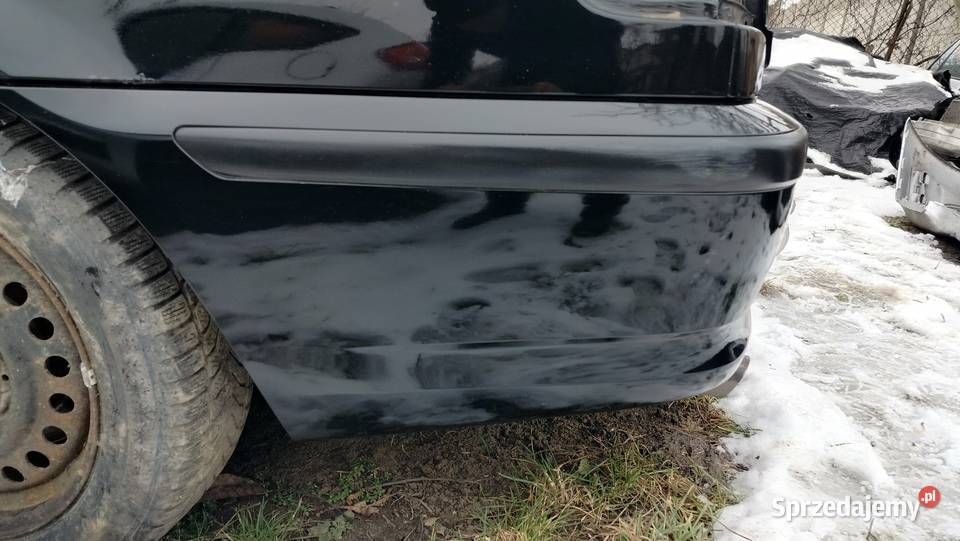 Bmw e46 lift zderzak tył schwarz2 Aleksandrów Łódzki sprzedam