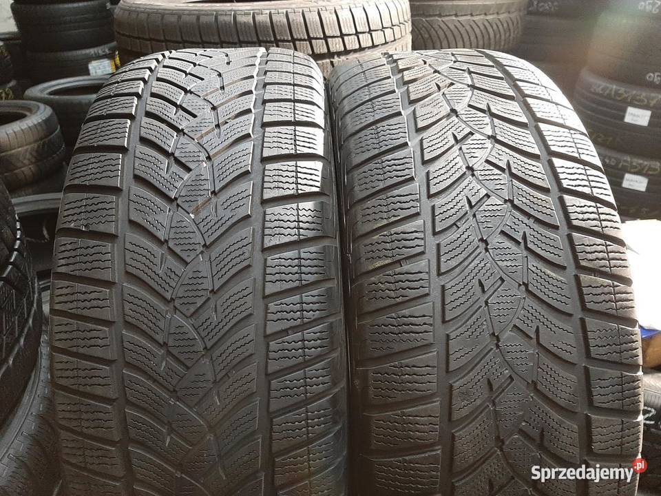 2x Opona UŻYWANA ZIMOWA 23555R18 GOODYEAR 119 Samochodowe Opony i felgi podlaskie Zaścianki