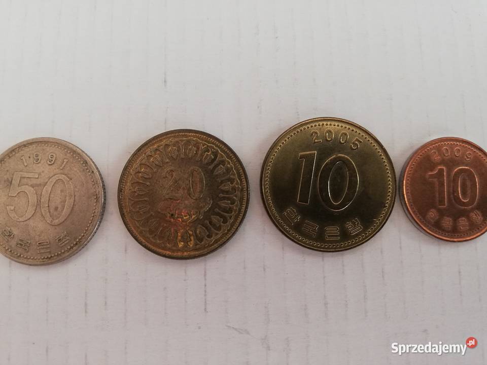 Monety Korea Południowa wielkopolskie