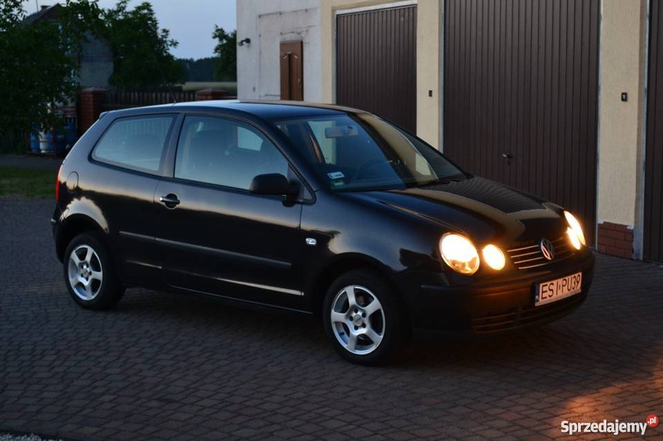 VW POLO CZARNY METALIK CLIMATIC 4xPP ZIMÓWKI elektryczne lusterka Złoczew