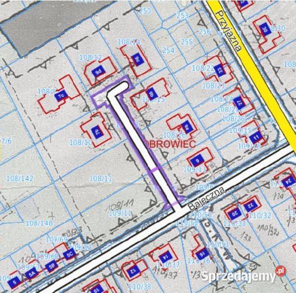 Udział 218 w nieruchomości gruntowej droga Grunty i działki Bobrowiec