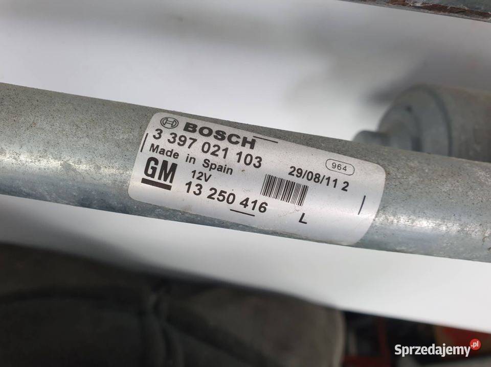MECHANIZM WYCIERACZEK PRZÓD OPEL MERIVA B Lipno