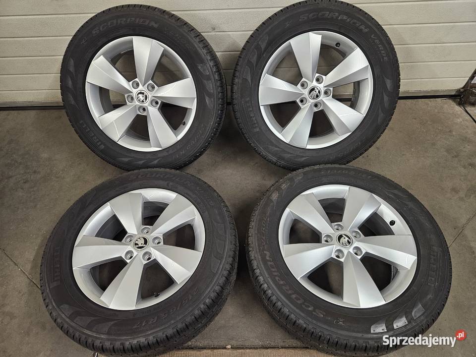 5x112 R17 Koła Skoda Kodiaq SuperB Karoq Yeti
