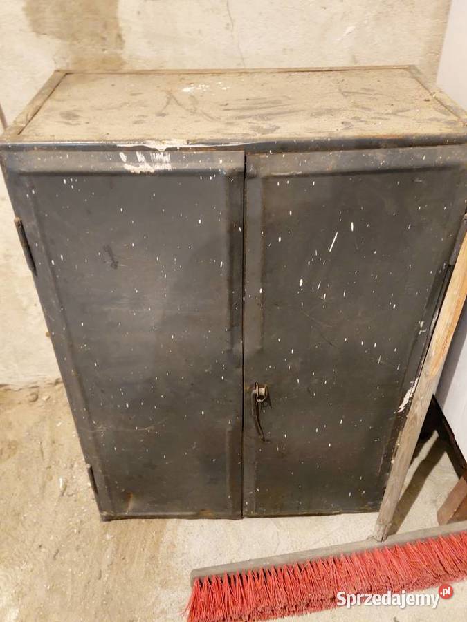 Metalowa szafka warsztatowa