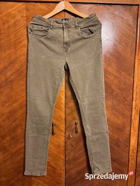 Jeansy męskie 3232 Carry khaki bawełna ze śląskie Częstochowa