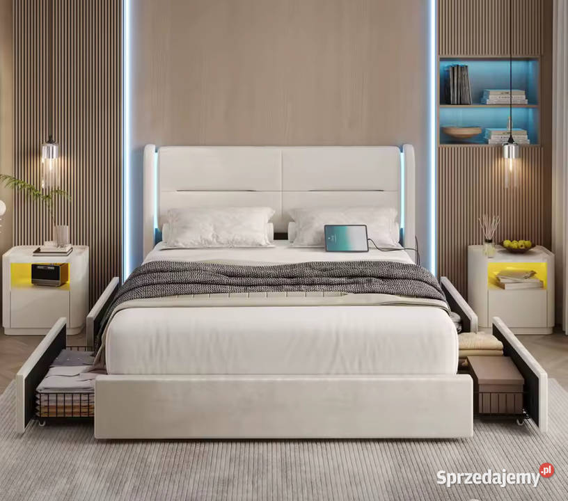 Łóżko sypialniane 140x200 dolnośląskie