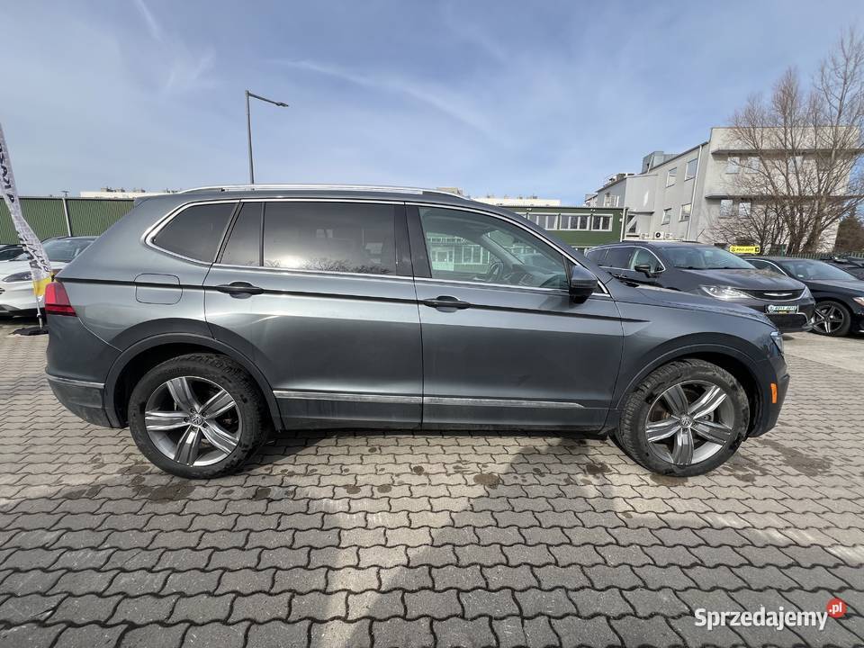 Volkswagen Tiguan 2018 asystent pasa ruchu Warszawa