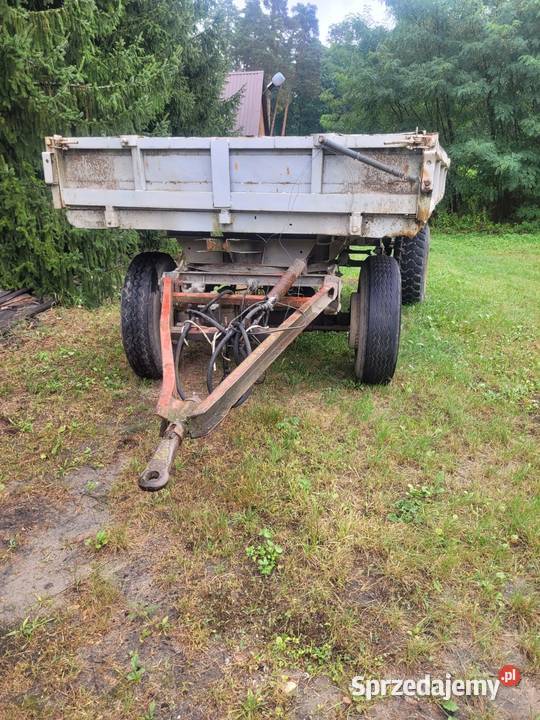 Przyczepa HL8011 rolnicza mazowieckie Białka