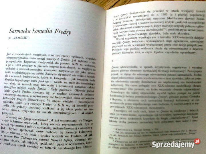 Komedie Aleksandra Fredry Inglot Mieczysław sprzedam