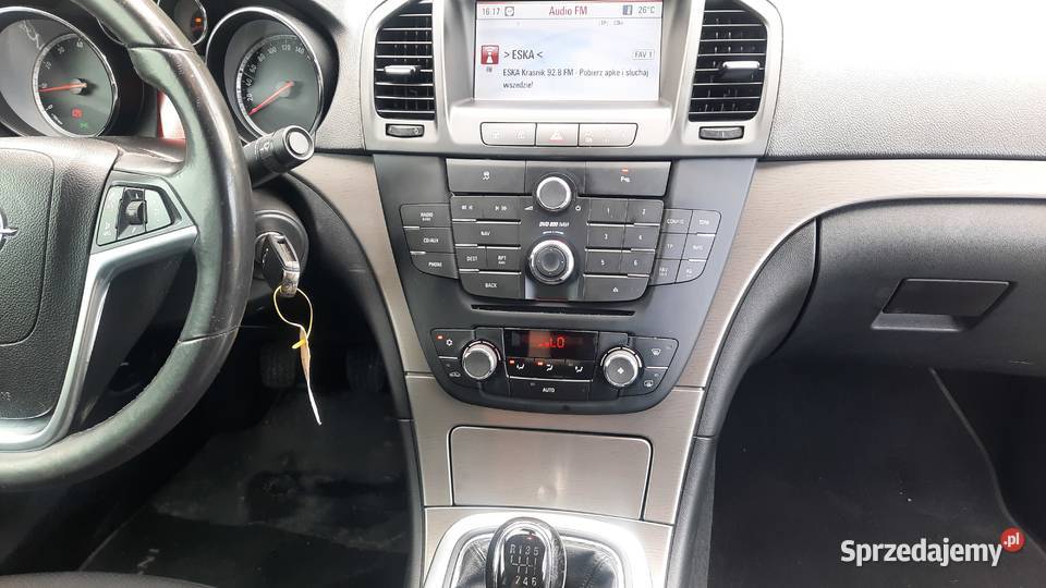 Opel Insignia 16 Turbo 180 Klima Alu Navi Insignia Kraśnik