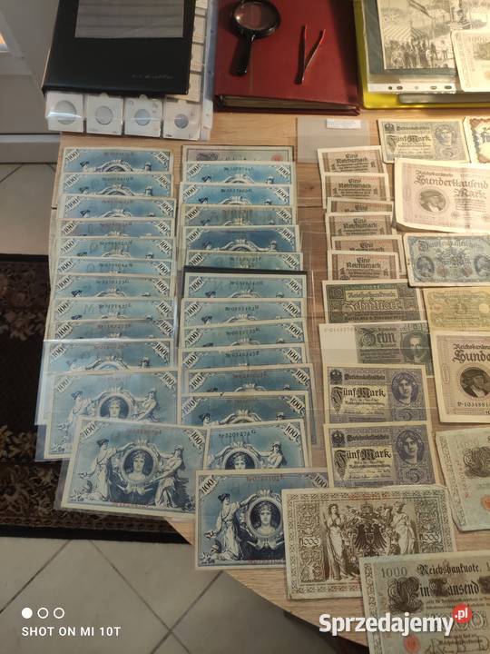 Banknoty Niemcy różne Numizmatyka