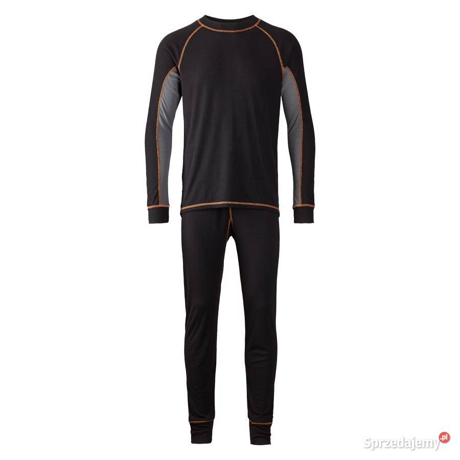 Komplet bielizny termicznej Czarny 6009 Workwear Szczecin