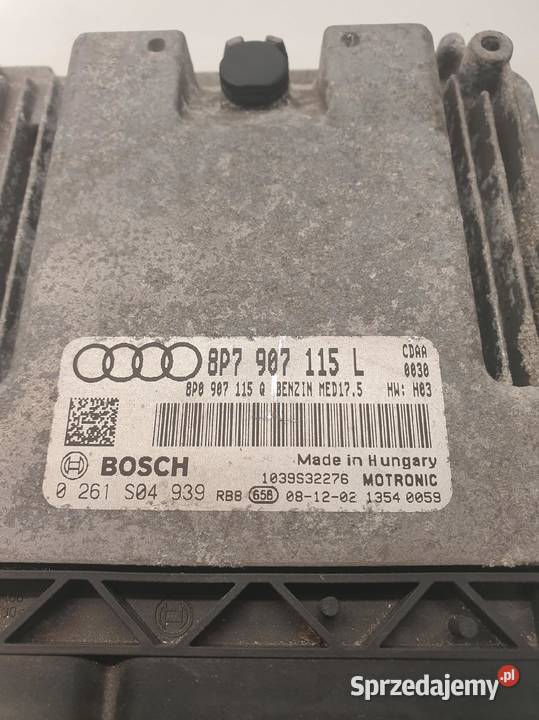 STEROWNIK SILNIKA AUDI A3 8P VW 18 TFSI Komputery
