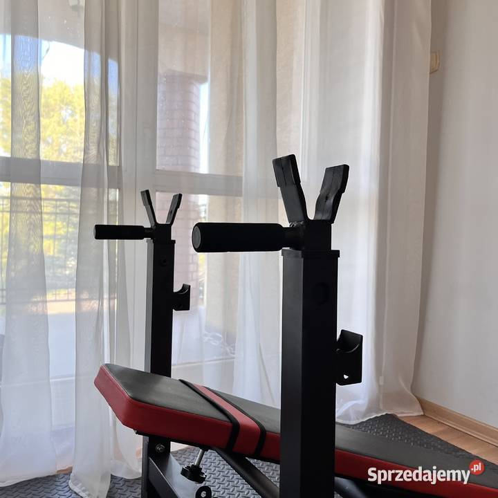 Zestaw Do Ćwiczeń 126 Siłownia Ławeczka Hantle Warszawa