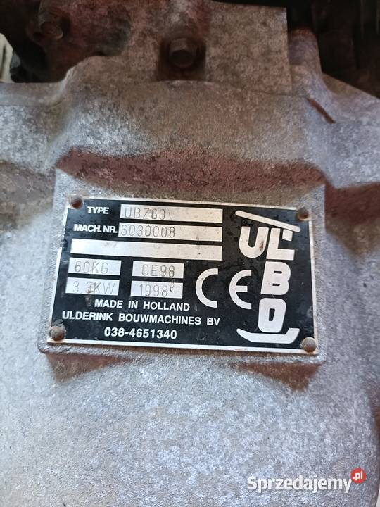 Ubijarka Skoczek Rok produkcji 1998 Leszno