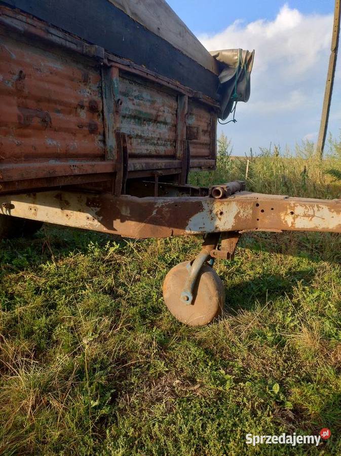 Sprzedam przyczepę jednoosiową 45 tony Ostrowiec Świętokrzyski sprzedam