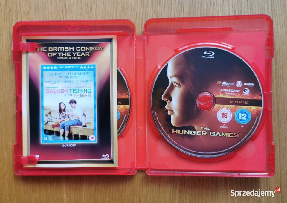 The Hunger Games Two Disc Exclusive Gift Set Blu-ray Parzęczew