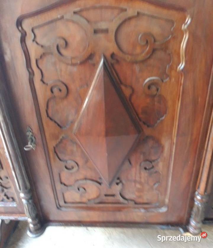 Kredens eklektyczny antyk Antyki, Sztuka, Kolekcje Lublin sprzedam