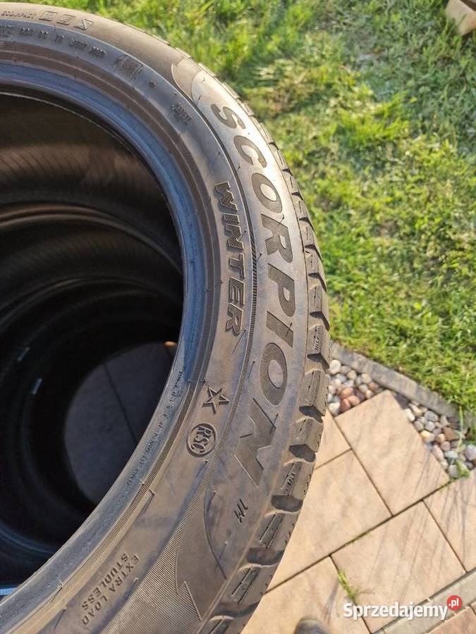 4 opony zimowe 27545R20 Pirelli rocznik 2020 wielkopolskie Gliny sprzedam