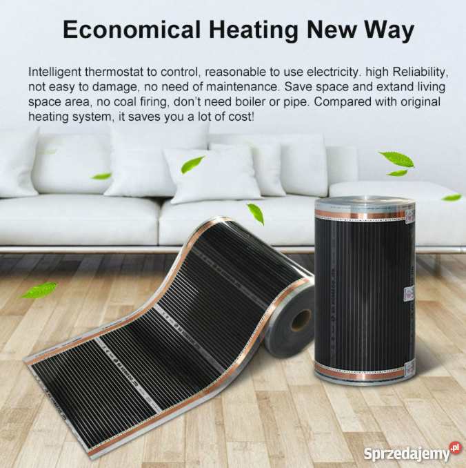 Ogrzewanie podłogowe elektryczne ekonomiczne lubelskie Lublin sprzedam