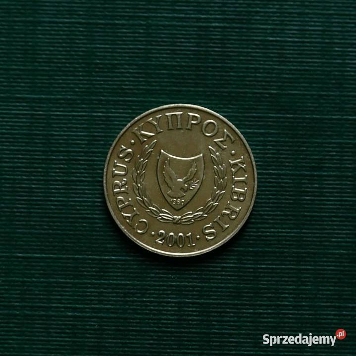 CYPR 5 centów 2001r Gliwice
