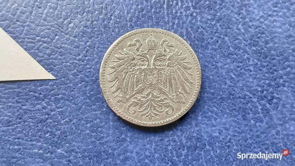 Stare monety 10 halerzy 1893 Austria Lesko