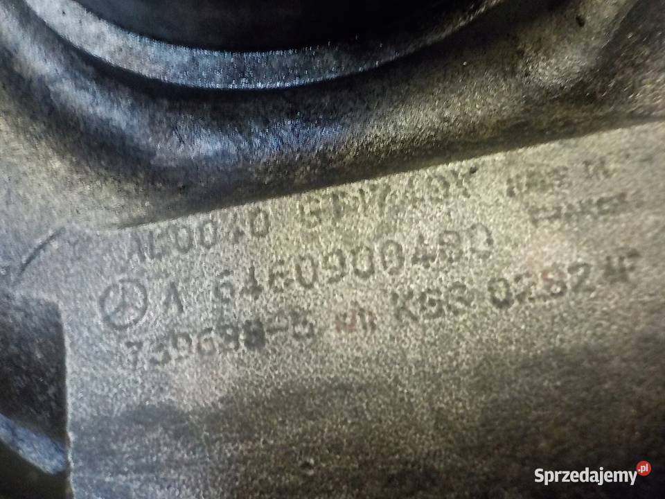 SPRINTER W906 22 CDI 08r 109 646 turbina osobowe Suków