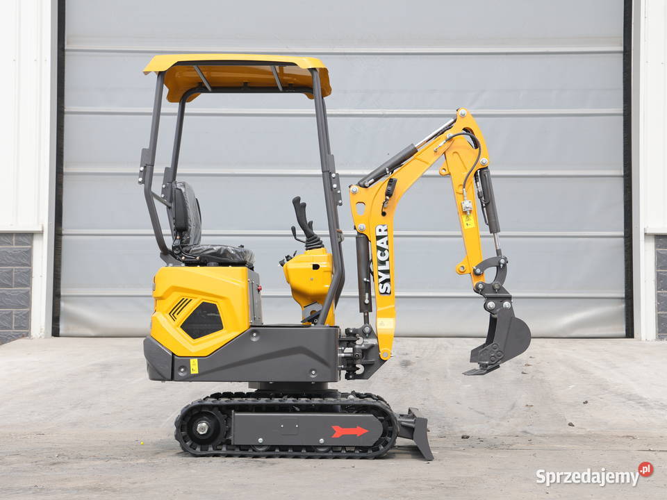Minikoparka 12t Sylcar 3 łyżki szybkozłącze Radom