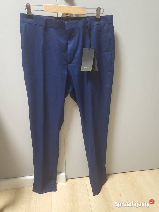 Spodnie męskie eleganckie garniturowe ZARA nowe mazowieckie Warszawa