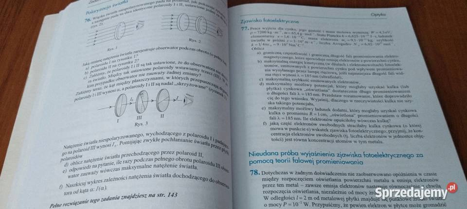 Zbiór zadań z fizyki Jadwiga Salach liceum fizyka, astronomia Gdańsk