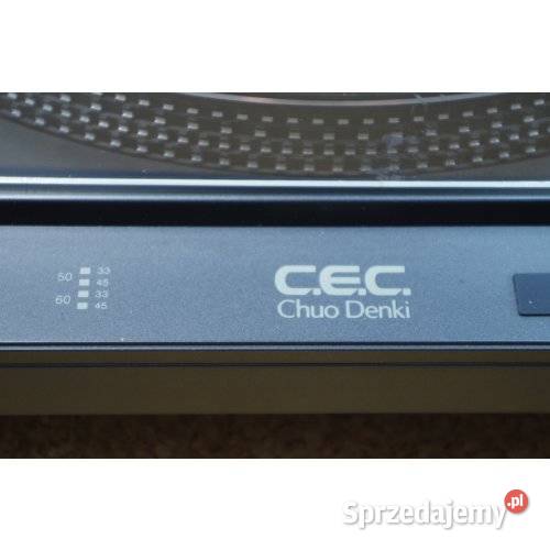 Gramofon CEC Chuo Denki ST 510 japoński Elektronika śląskie