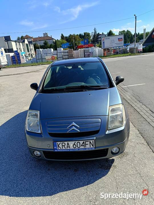 Citroen C2 14 benzyna 2008 świeżo zarejestrowany Słomniki