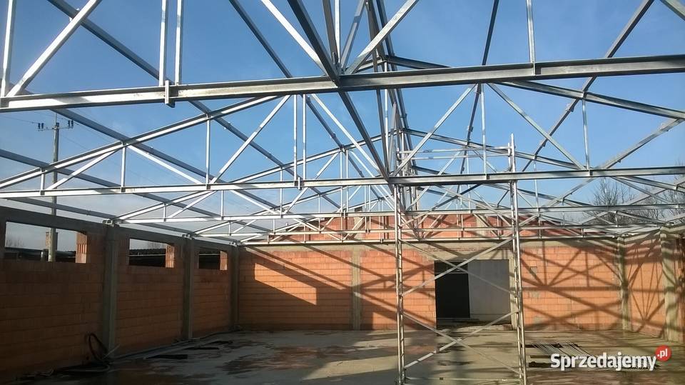 Konstrukcja HALI 15x30m H6m NOWA Hala stalowa Czarny Las