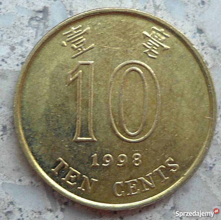 HONG KONG10 CENTS1998 r