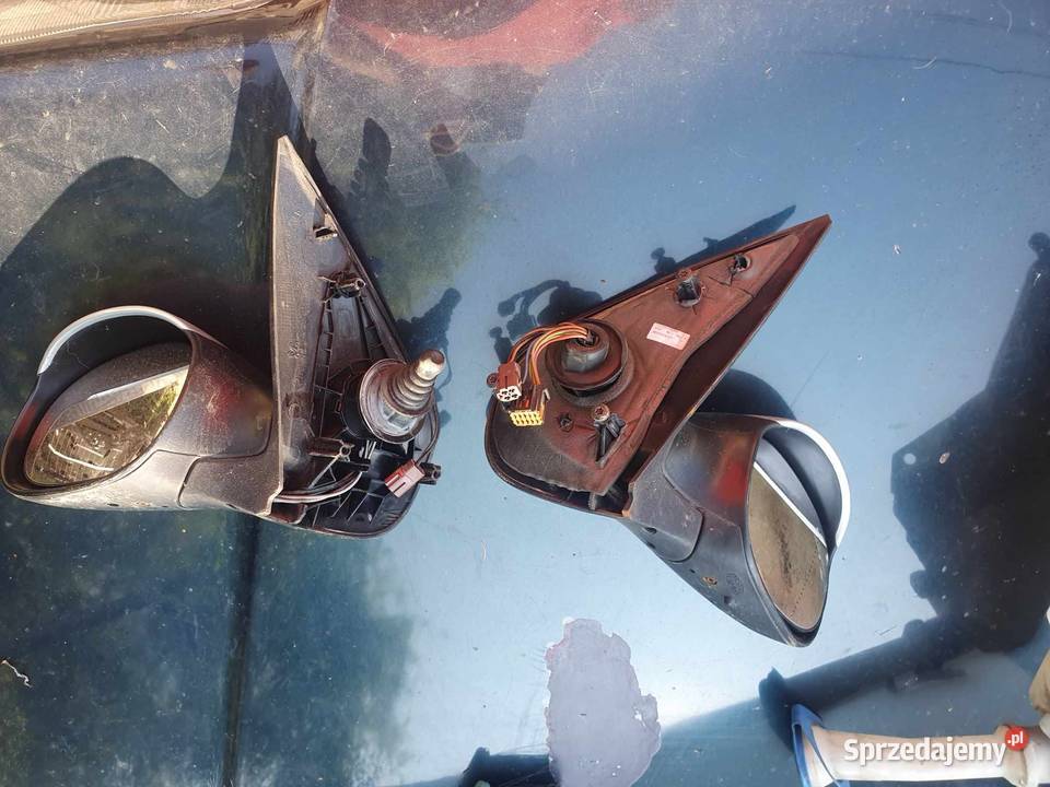 Lusterko zewnętrzne prawe lewe srebrne elektryka Kraków