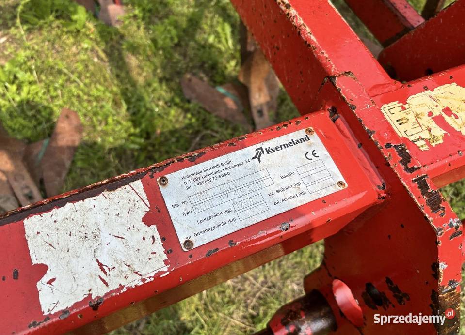 Agregat bezorkowy Kverneland SCLD 0785 gruber Myszyniec