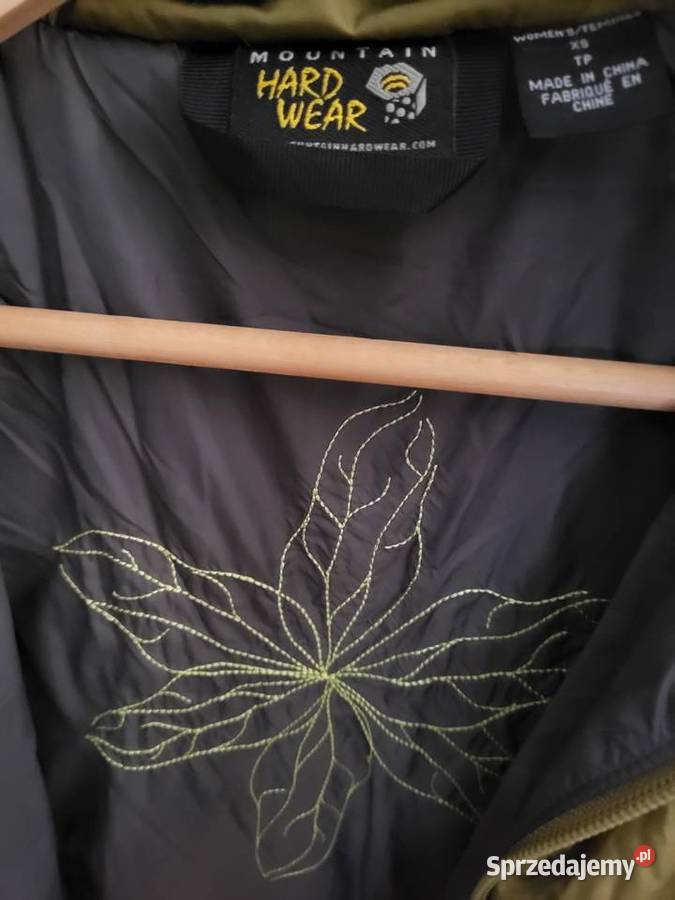 Mountain Hardwear kurtka puchowa 34XS Oliwkowa mazowieckie Warszawa