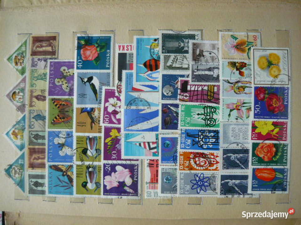 Znaczki kasowane lata 60 Myszków