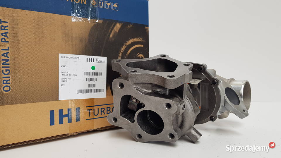 Nowa turbosprężarka firmy IHI VIHG F41CADS0147B osobowe mazowieckie Siedlce