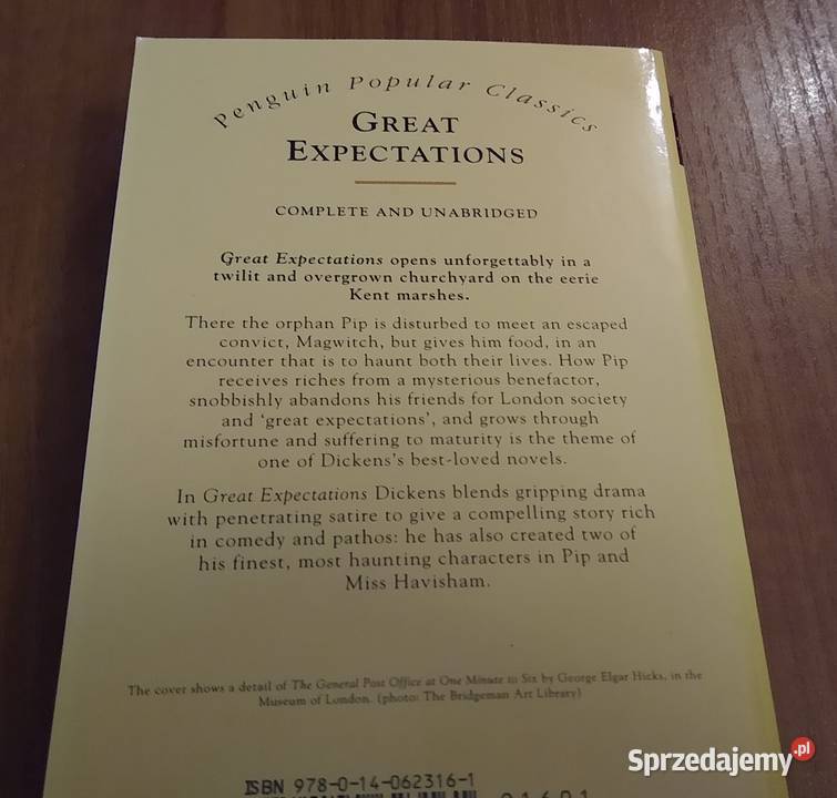 Great expectations Charles Dickens ISBN 9780140623161 sprzedam