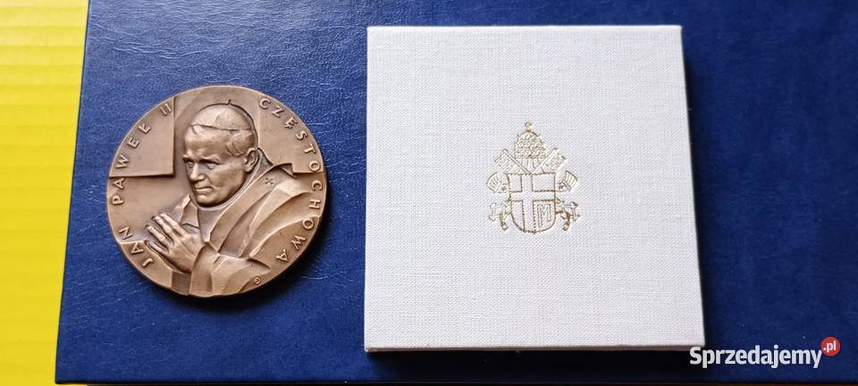 Stare monety Medal JPII Polska 5 Lesko