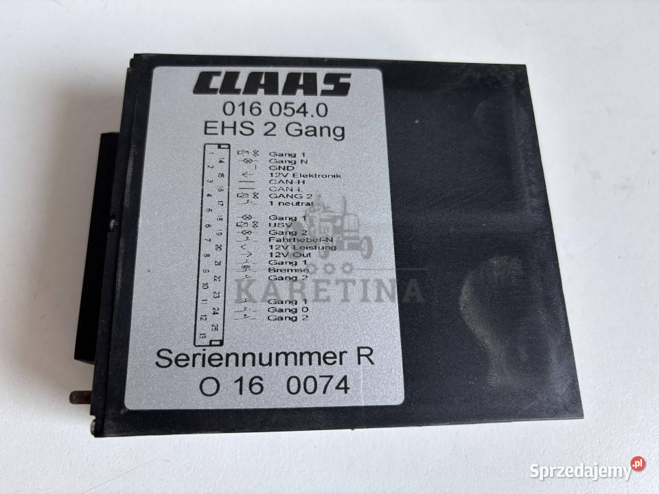 Claas Lexion moduł sterownik EHS 2 Gang 0160540