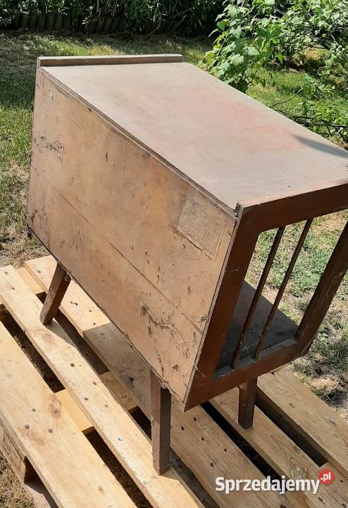 Stolik pod TV PRL Borów