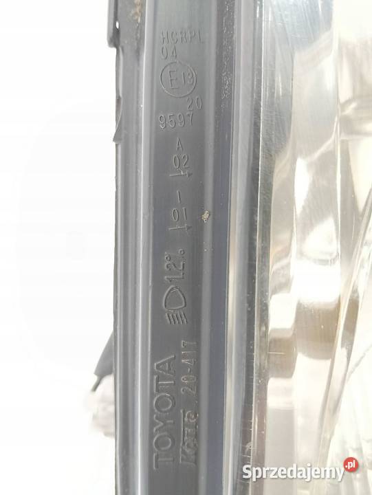 LAMPA PRZÓD LEWA EU Toyota Celica VII 19992006