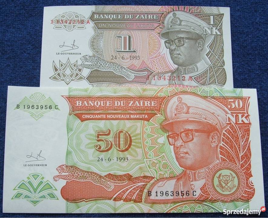 ZAIR Kolekcjonerskie Banknoty Zestaw 2 sztuki Katowice