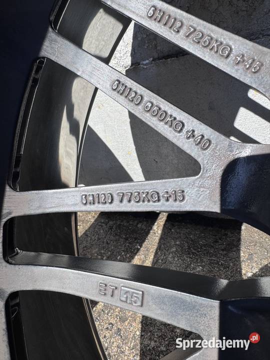 Alufelgi BMW 20 5x120 95j et15